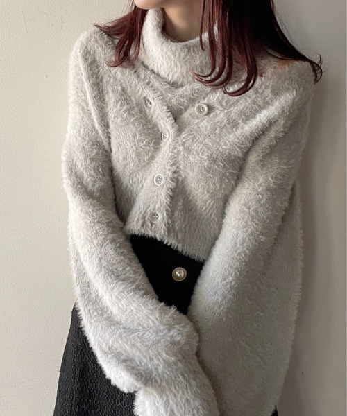 one way（ワンウェイ）の「もふもふタートルニットアンサンブル