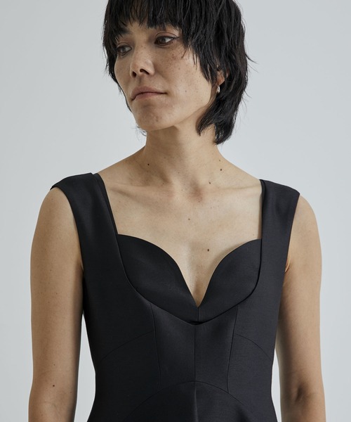 期間限定》【HARUNOBUMURATA/ハルノブムラタ】INES/フレアワンピース