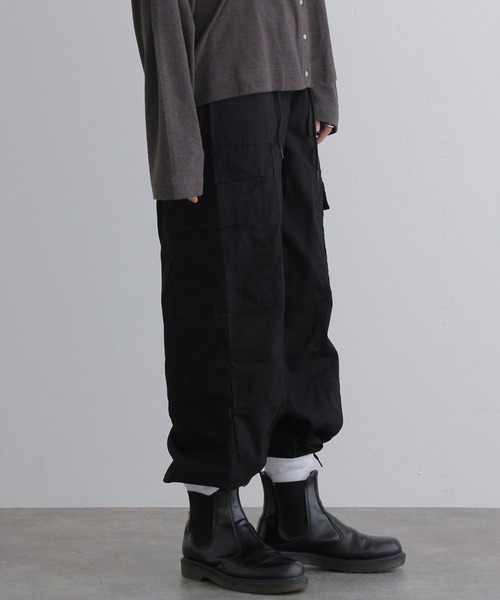 ElegChic(エレグシック)の「裾絞りカーゴパンツ(カーゴパンツ・レディース・ベージュ/カーキ/ブラック・XL/3L/L/4L/M)」の7枚目の写真