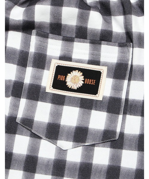 Little sunny bite(リトルサニーバイト)の「little sunny bite と pink house Hand drawing checker pants(その他パンツ・レディース・ピンク/グリーン系/ブラック・FREE)」の11枚目の写真