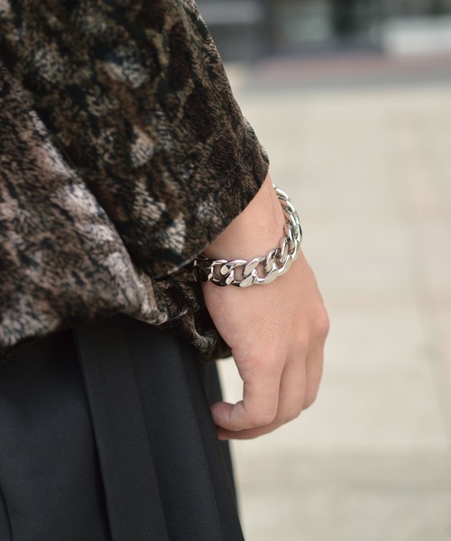 BROTHERHOOD（ブラザーフッド）の「【BROTHERHOOD】ボールドチェーン ブレス「サージカルステンレス316L」（ブレスレット・メンズ・シルバー・FREE）」の10枚目の写真