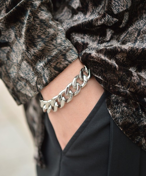 BROTHERHOOD（ブラザーフッド）の「【BROTHERHOOD】ボールドチェーン ブレス「サージカルステンレス316L」（ブレスレット・メンズ・シルバー・FREE）」の15枚目の写真