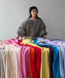 wee9s（ウィークス）の「OSUMITSUKI sweat   オスミツキスーパーオーバースウェット（スウェット）」