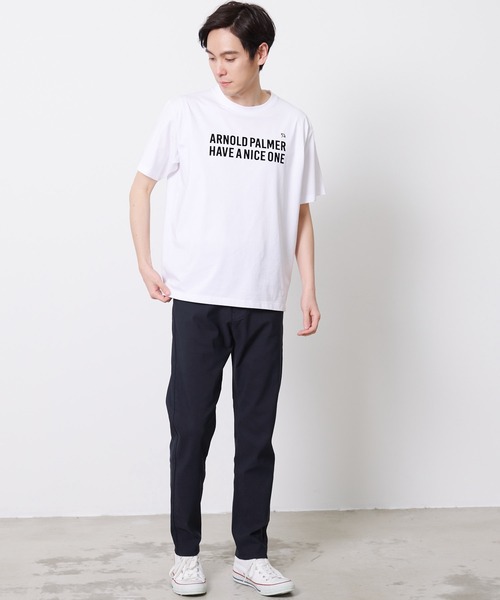 Arnold Palmer（アーノルドパーマー）の「テーパード ストレッチ チノパンツ（チノパンツ・メンズ・ブラック/ベージュ/ネイビー/オフホワイト・LL/L/M）」の18枚目の写真