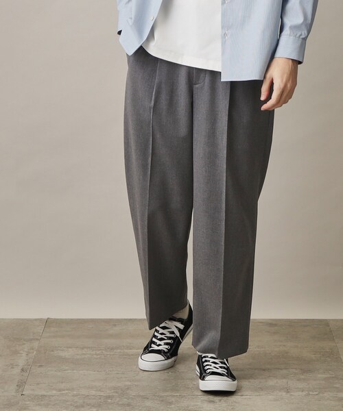 THE SHOP TK （ザ ショップ ティーケー ）の「◆【セットアップ可】TRストレッチワイドパンツ（その他パンツ・メンズ・ブルー系その他3/グレー系1/ダークグレー・02/03/04）」の11枚目の写真