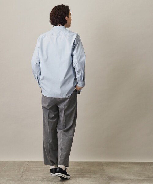 THE SHOP TK （ザ ショップ ティーケー ）の「◆【セットアップ可】TRストレッチワイドパンツ（その他パンツ・メンズ・ブルー系その他3/グレー系1/ダークグレー・02/03/04）」の13枚目の写真