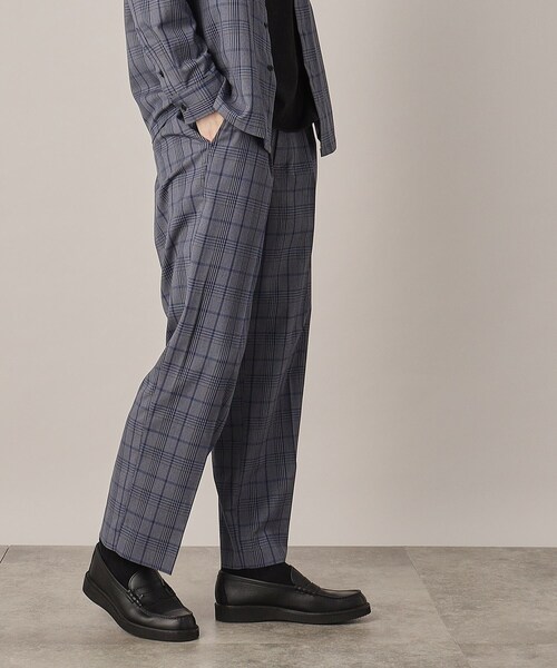 THE SHOP TK （ザ ショップ ティーケー ）の「◆【セットアップ可】TRストレッチワイドパンツ（その他パンツ・メンズ・ブルー系その他3/グレー系1/ダークグレー・02/03/04）」の16枚目の写真