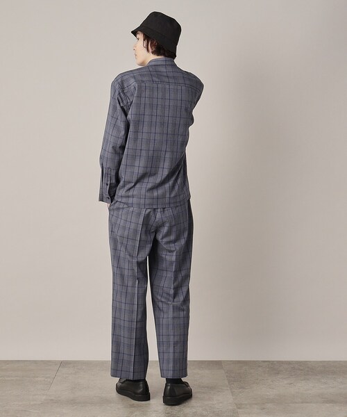 THE SHOP TK （ザ ショップ ティーケー ）の「◆【セットアップ可】TRストレッチワイドパンツ（その他パンツ・メンズ・ブルー系その他3/グレー系1/ダークグレー・02/03/04）」の6枚目の写真