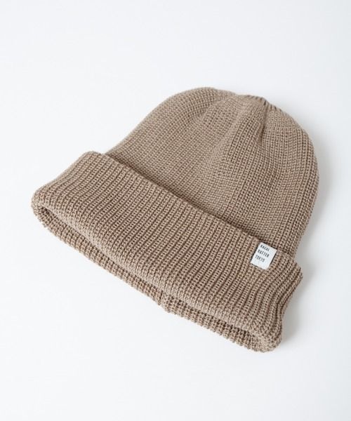 RACAL(ラカル)の「2way Basic Knit Beanie / 2ウェイベーシックニットビーニー(ニットキャップ/ビーニー・メンズ・ブラック/アイボリー/オリーブ/グレイッシュベージュ/ブルーグレー/グレー/ネイビー/オレンジ・FREE)」の11枚目の写真