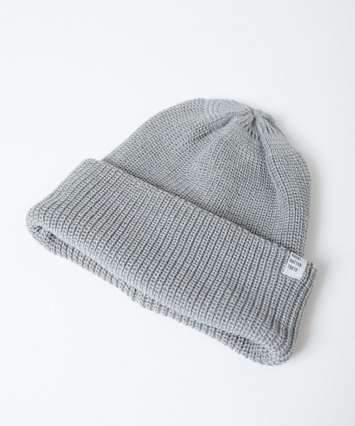 RACAL(ラカル)の「2way Basic Knit Beanie / 2ウェイベーシックニットビーニー(ニットキャップ/ビーニー・メンズ・ブラック/アイボリー/オリーブ/グレイッシュベージュ/ブルーグレー/グレー/ネイビー/オレンジ・FREE)」の10枚目の写真