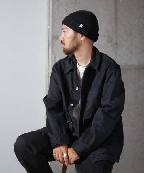 RACAL(ラカル)の「2way Basic Knit Beanie / 2ウェイベーシックニットビーニー(ニットキャップ/ビーニー・メンズ・ブラック/アイボリー/オリーブ/グレイッシュベージュ/ブルーグレー/グレー/ネイビー/オレンジ・FREE)」の21枚目の写真