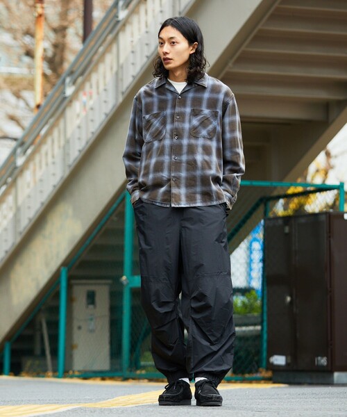 FREAK'S STORE(フリークスストア)の「FREAK’S STORE/フリークスストア バルーンシルエット LV7 ナイロンパンツ/ミリタリーパンツ/カーゴパンツ(カーゴパンツ・メンズ・オリーブ/ブラック/チャコールグレー・MEDIUM/LARGE)」の11枚目の写真