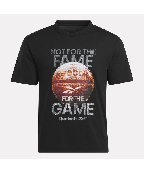 Reebok（リーボック）の「クラシック バスケットボール フェーム Tシャツ / CLASSIC BASKETBALL FAME TEE（Tシャツ/カットソー・メンズ・ブラック/ホワイト・LARGE/MEDIUM/SMALL/XX-LARGE/X-LARGE）」の9枚目の写真