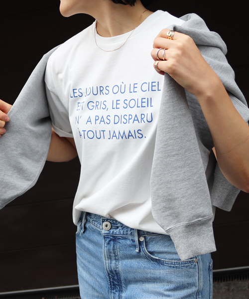 EMMA　ROUGE VIF（エマルージュヴィフ）の「【一部店舗限定】フロント＆バック ロゴTシャツ（Tシャツ/カットソー・レディース・ホワイト/ホワイト系その他・フリー）」の16枚目の写真