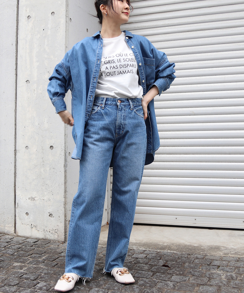 EMMA　ROUGE VIF（エマルージュヴィフ）の「【一部店舗限定】フロント＆バック ロゴTシャツ（Tシャツ/カットソー・レディース・ホワイト/ホワイト系その他・フリー）」の18枚目の写真