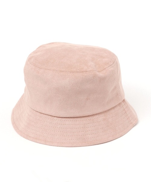 LAKOLE(ラコレ)の「スエードバケットハット / 104881(ハット・メンズ・チャコール/オフホワイト/ピンク・9)」の6枚目の写真