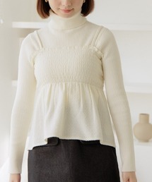 flower | メルティングツイードビスチェ(キャミソール)