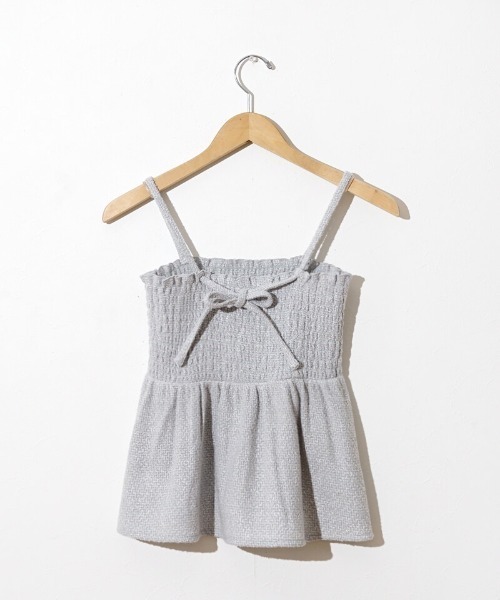 flower（フラワー）の「メルティングツイードビスチェ（キャミソール・レディース・ホワイト/グレー・FREE）」の22枚目の写真