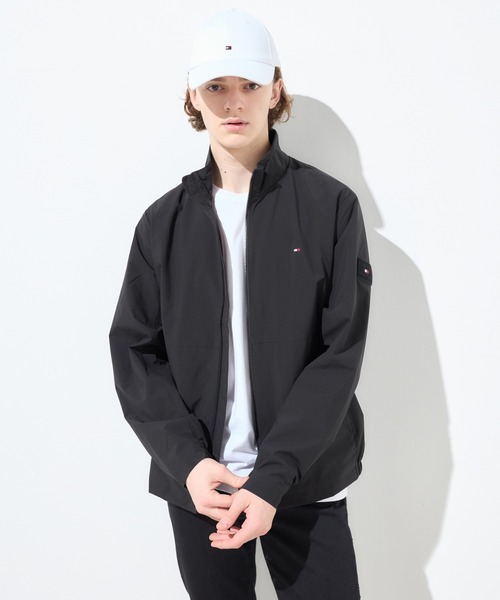 TOMMY HILFIGER(トミーヒルフィガー)の「スタンドカラーブルゾン(ブルゾン・メンズ・ネイビー/ブラック・X-LARGE/SMALL/MEDIUM/LARGE)」の4枚目の写真