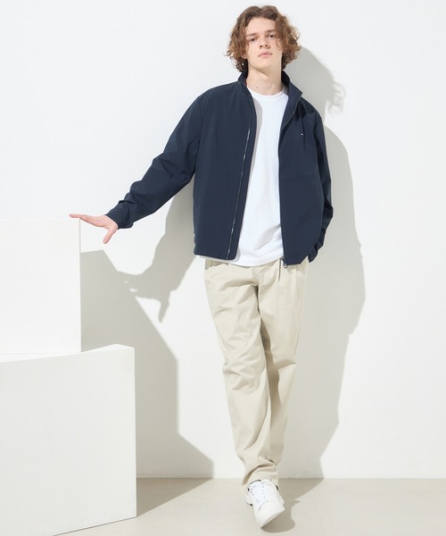 TOMMY HILFIGER(トミーヒルフィガー)の「スタンドカラーブルゾン(ブルゾン・メンズ・ネイビー/ブラック・X-LARGE/SMALL/MEDIUM/LARGE)」の6枚目の写真