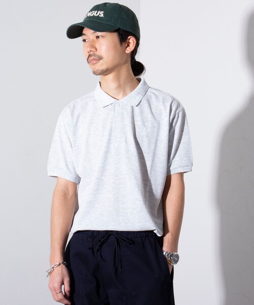 GEVACO(ゲバコ)の「【GEVACO/ゲバコ】ドライタッチ ポロシャツ ワンポイント / 無地(ポロシャツ・メンズ・アッシュグレー/ブラック/ホワイト/レッド/ネイビー・M/L)」の15枚目の写真