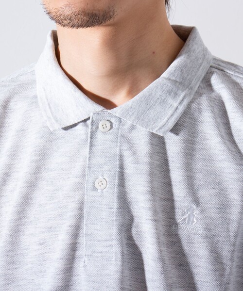 GEVACO(ゲバコ)の「【GEVACO/ゲバコ】ドライタッチ ポロシャツ ワンポイント / 無地(ポロシャツ・メンズ・アッシュグレー/ブラック/ホワイト/レッド/ネイビー・M/L)」の18枚目の写真