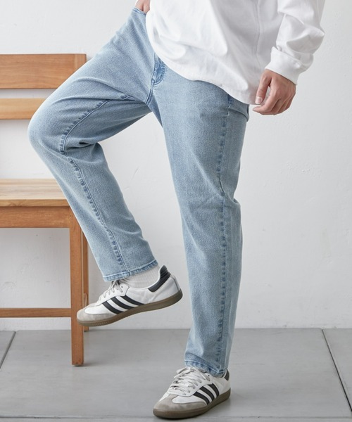 CIAOPANIC TYPY(チャオパニックティピー)の「スーパーストレッチデニムスリムパンツ(デニムパンツ・メンズ・ネイビー/ブラック/サックスブルー・SMALL/MEDIUM/LARGE)」の3枚目の写真