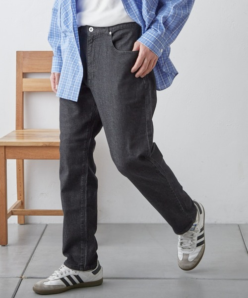 CIAOPANIC TYPY(チャオパニックティピー)の「スーパーストレッチデニムスリムパンツ(デニムパンツ・メンズ・ネイビー/ブラック/サックスブルー・SMALL/MEDIUM/LARGE)」の2枚目の写真