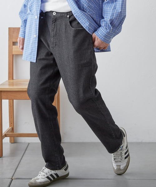 CIAOPANIC TYPY(チャオパニックティピー)の「スーパーストレッチデニムスリムパンツ(デニムパンツ・メンズ・ネイビー/ブラック/サックスブルー・SMALL/MEDIUM/LARGE)」の4枚目の写真
