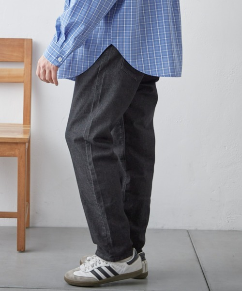 CIAOPANIC TYPY(チャオパニックティピー)の「スーパーストレッチデニムスリムパンツ(デニムパンツ・メンズ・ネイビー/ブラック/サックスブルー・SMALL/MEDIUM/LARGE)」の6枚目の写真
