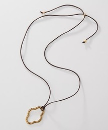 ADER（アデル）の「VINTAGE bukle leather pendant（ネックレス）」