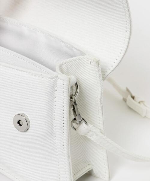 SENSE OF PLACE by URBAN RESEARCH（センスオブプレイスバイアーバンリサーチ）の「デニムショルダーバッグ（ショルダーバッグ・レディース・ライトインディゴブルー/オフホワイト・ONE）」の13枚目の写真