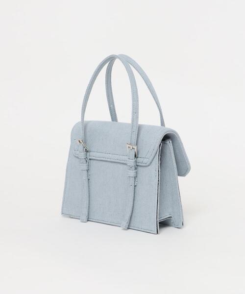 SENSE OF PLACE by URBAN RESEARCH（センスオブプレイスバイアーバンリサーチ）の「デニムショルダーバッグ（ショルダーバッグ・レディース・ライトインディゴブルー/オフホワイト・ONE）」の6枚目の写真