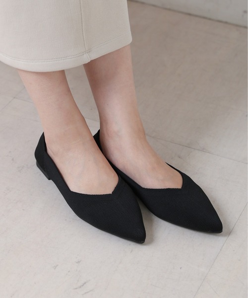 Bou Jeloud（ブージュルード）の「フィットパンプス（パンプス・レディース・ベージュ/ブラック・M/L）」の2枚目の写真