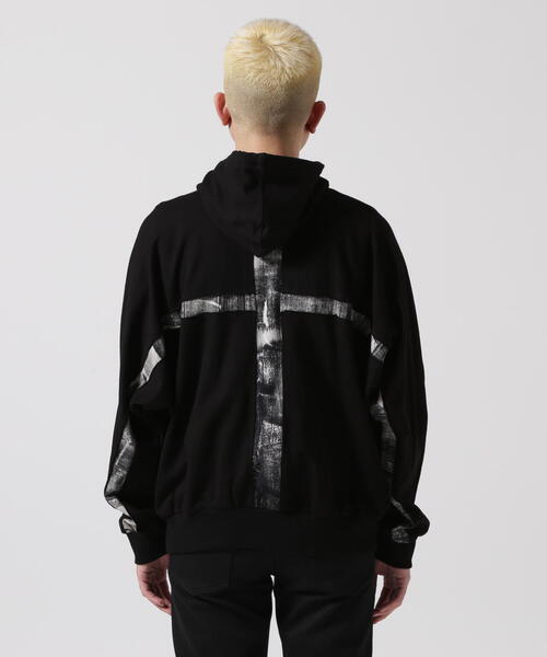 KMRii（ケムリ）の「KMRii/ケムリ/Back Cross Short Parka（パーカー・メンズ・ブラック・2）」の18枚目の写真