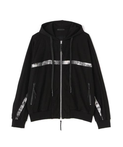 KMRii（ケムリ）の「KMRii/ケムリ/Back Cross Short Parka（パーカー・メンズ・ブラック・2）」の3枚目の写真