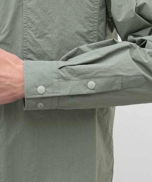 MOUNTAIN RESEARCH(マウンテンリサーチ)の「MOUNTAIN RESEARCH / マウンテンリサーチ Easy Shirt MTR3878(シャツ/ブラウス・メンズ・ブラック系その他/カーキ・MEDIUM/LARGE)」の10枚目の写真