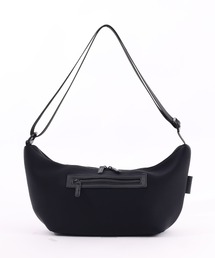 ダイバー風素材ミカヅキ型ショルダーバッグ