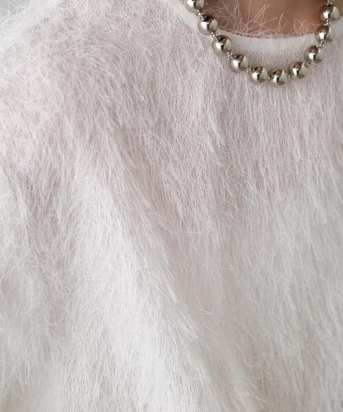 FREE'S MART(フリーズマート)の「ボリュームスリーブフェザーブラウス(シャツ/ブラウス・レディース・ホワイト/ブラック・FREE)」の8枚目の写真