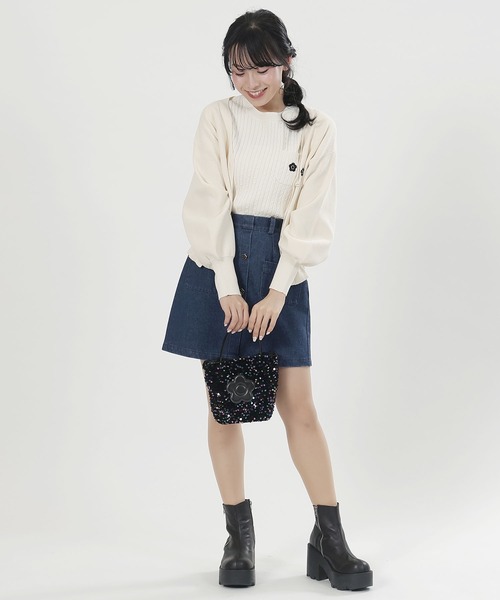 未使用　MARY QUANT デイジーパッチスパンコール 2WAYミニトート MARY QUANT デイジーパッチスパンコール 2WAYミニトート - メルカリ