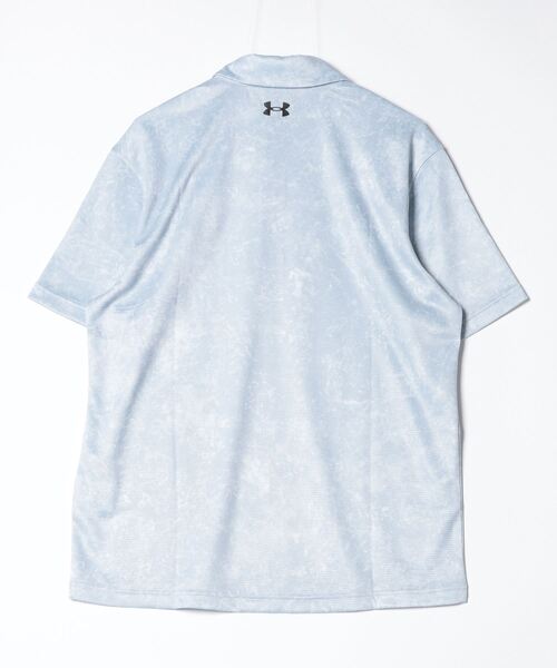 UNDER ARMOUR（アンダーアーマー）の「【別注】アンダーアーマー  UAプリント ポロ 限定コラボ（ポロシャツ・メンズ・ホワイト/ネイビー/ブラック・S/M/L/LL/3L）」の4枚目の写真