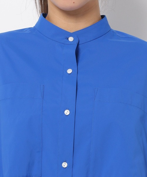 HEREIAM(ヘレイアム)の「【HEREIAM】撥水プリーツカフスシャツ(シャツ/ブラウス・レディース・ホワイト/ブルー/ブラック・FREE)」の13枚目の写真