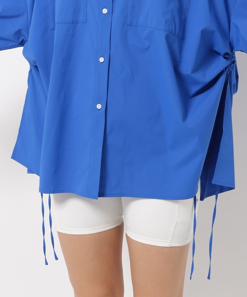 HEREIAM(ヘレイアム)の「【HEREIAM】撥水プリーツカフスシャツ(シャツ/ブラウス・レディース・ホワイト/ブルー/ブラック・FREE)」の17枚目の写真