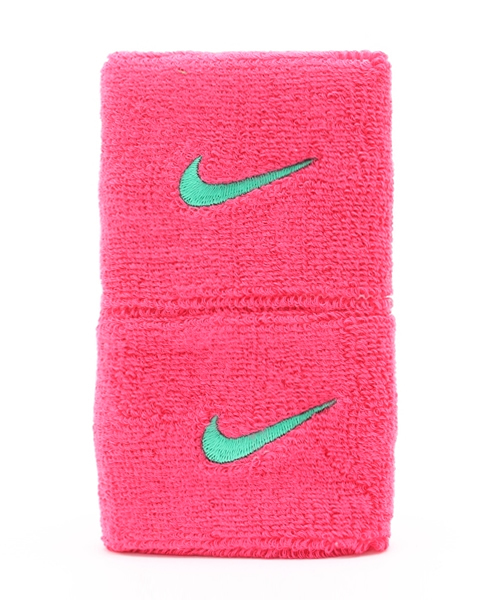 NIKE(ナイキ)の「WEGO/NIKE スウッシュリストバンド(バングル/リストバンド・レディース・ピンク/パープル/ホワイト/ブラック・FREE)」の4枚目の写真