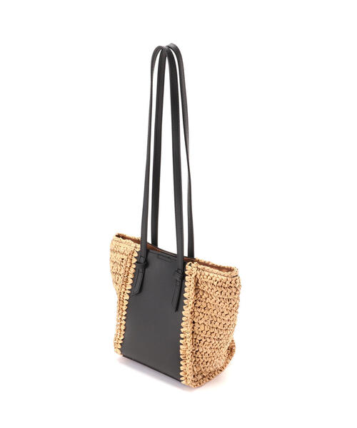 N.（N. Natural Beauty Basic）（エヌエヌナチュラルビューティーベーシック）の「◆ペーパーコンビショルダーバッグ（ショルダーバッグ・レディース・ブラウン/ブラック・FREE）」の9枚目の写真