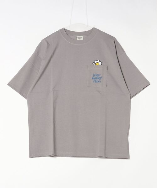 セール】SMILEY FACE オーバーサイズ ヘビーウエイト半袖Tシャツ