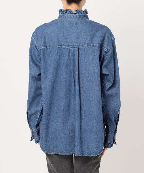 追加9》デニムフリルブラウス（シャツ/ブラウス）｜JOURNAL STANDARD