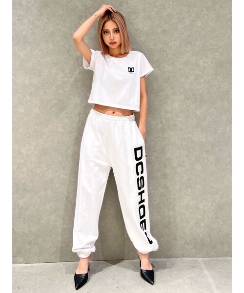 DC(ディーシー)の「GYDA×DC ロゴスウェットパンツ(スウェットパンツ・レディース・イエロー/オフホワイト/ブラック・FREE)」の6枚目の写真