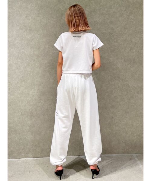 DC(ディーシー)の「GYDA×DC ロゴスウェットパンツ(スウェットパンツ・レディース・イエロー/オフホワイト/ブラック・FREE)」の7枚目の写真