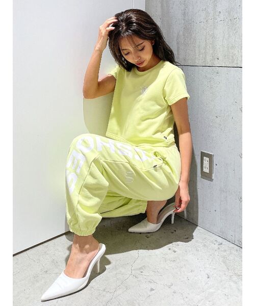 DC(ディーシー)の「GYDA×DC ロゴスウェットパンツ(スウェットパンツ・レディース・イエロー/オフホワイト/ブラック・FREE)」の17枚目の写真